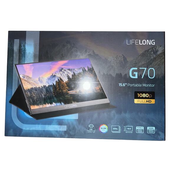 Lifelong Portable Monitor 15.6" 1080P Model G70 129.99 MSRP - Picture 2 of 3